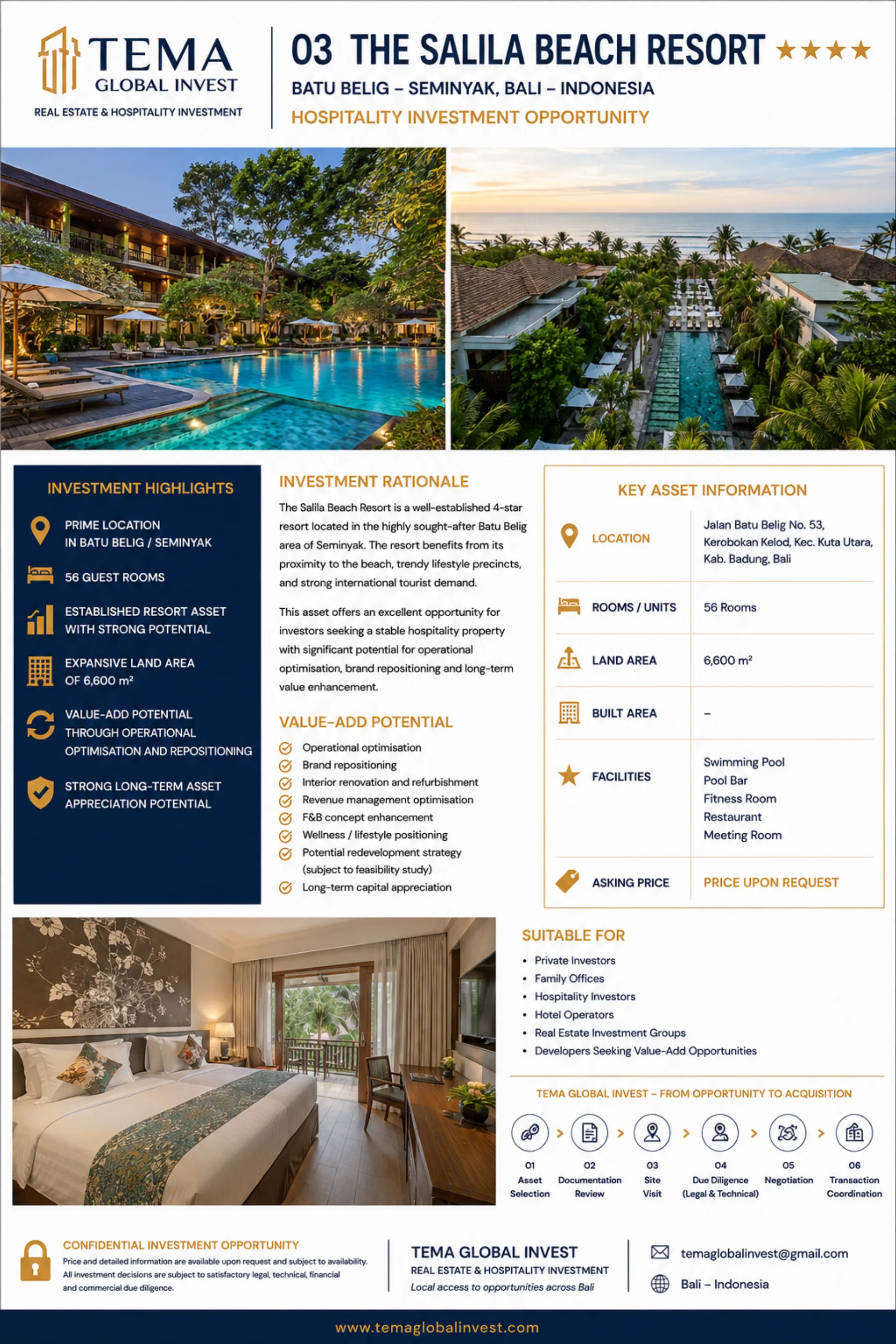 The Salila Beach Resort — visuel 1 du dossier vendeur