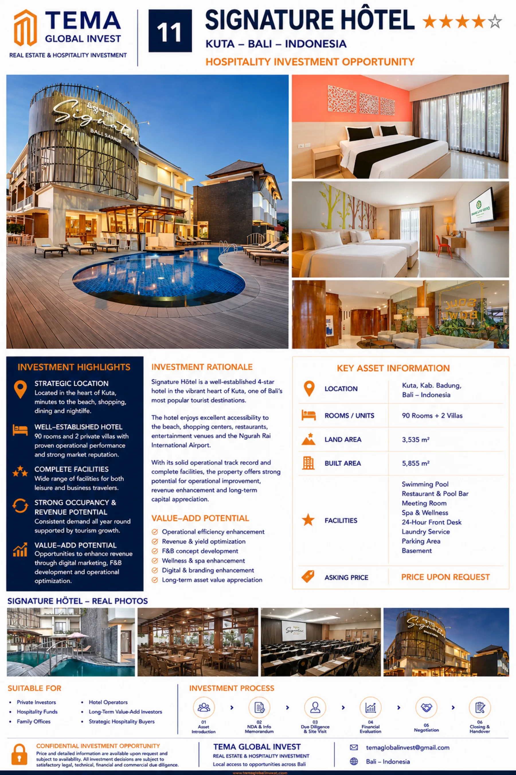 Signature Hotel — visuel 1 du dossier vendeur