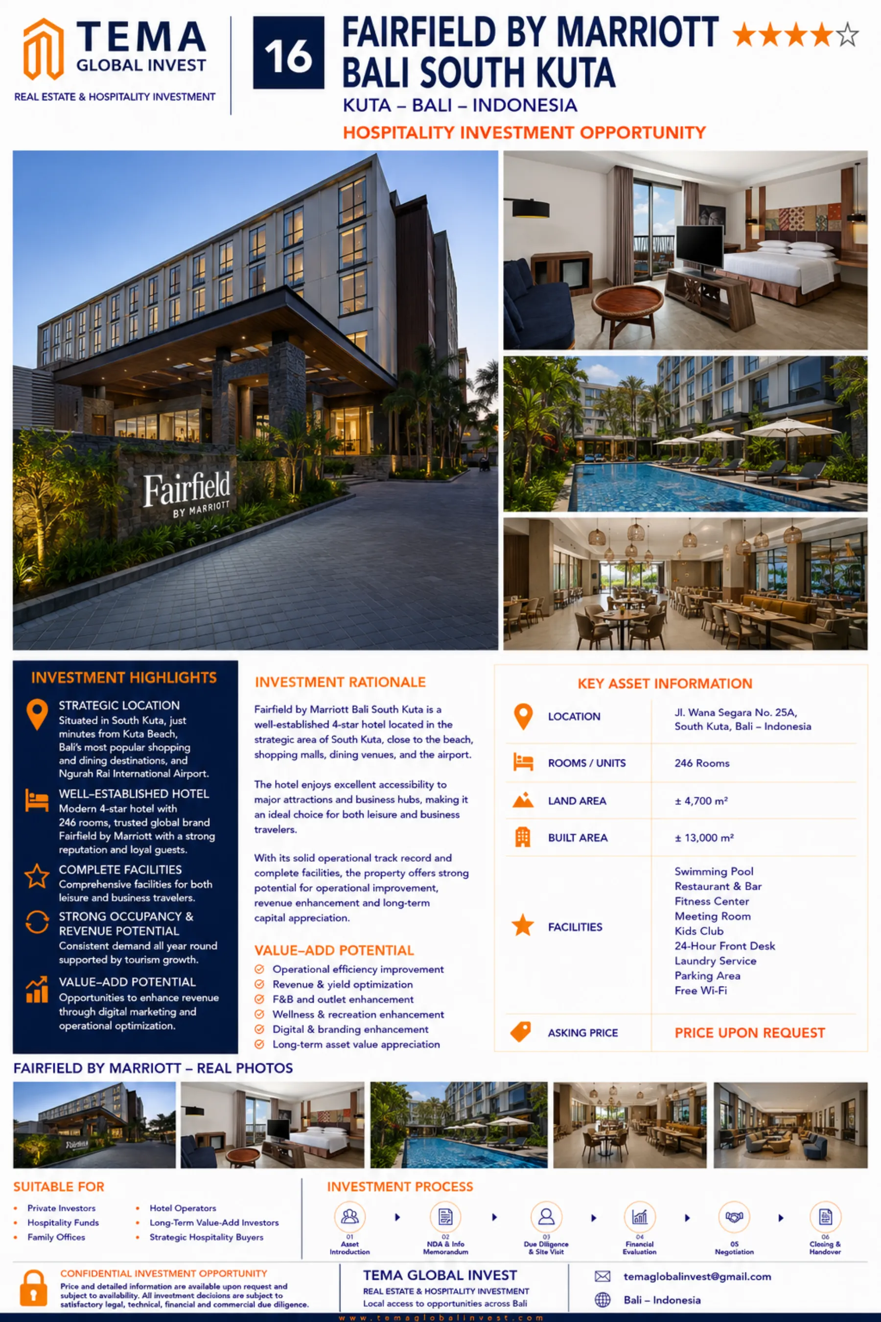 Fairfield by Marriott Bali South Kuta — visuel 1 du dossier vendeur